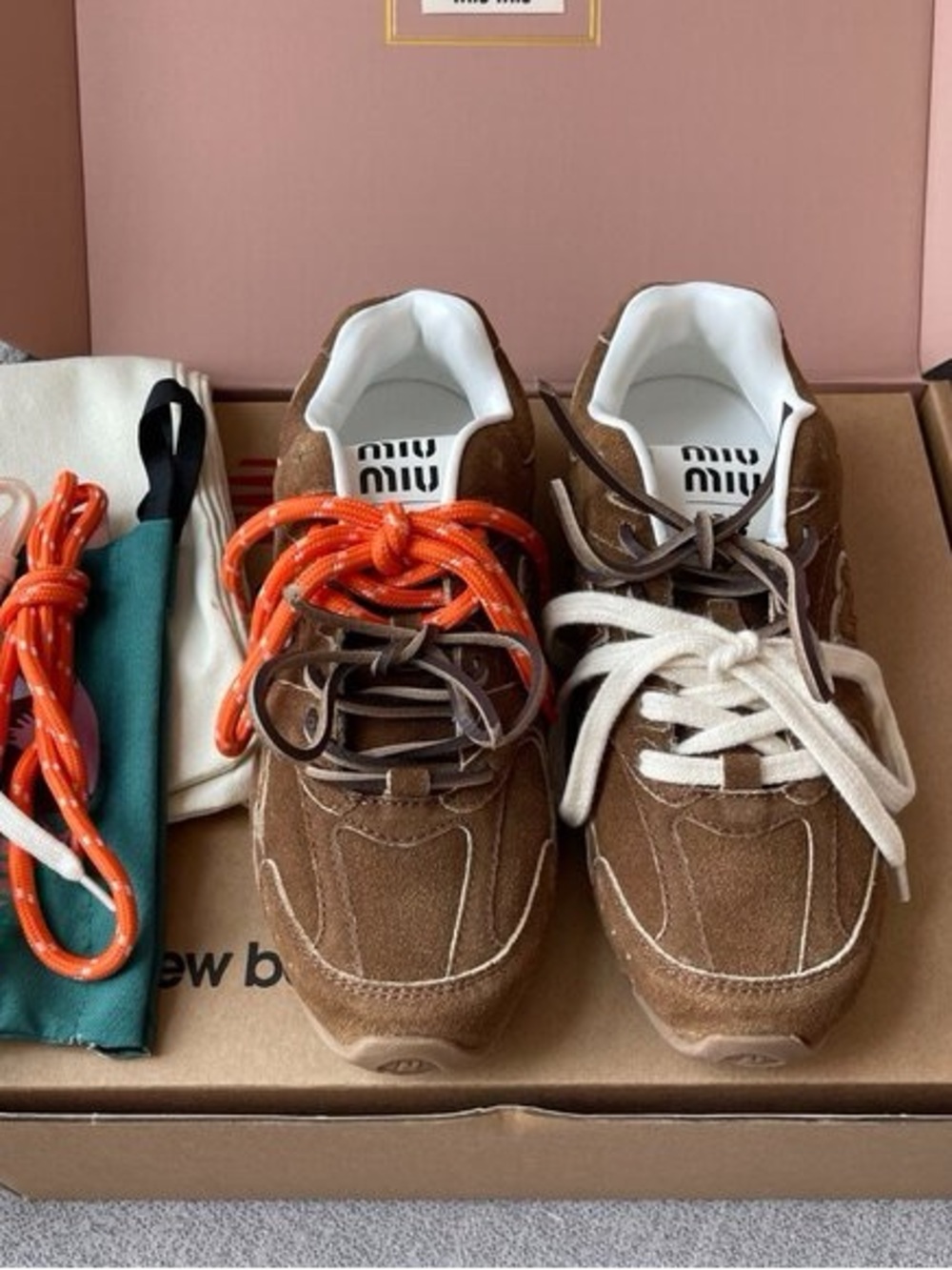 Miu Miu x New Balance 530 SL Sneakers